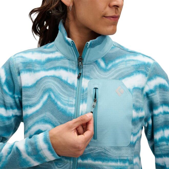 Black Diamond W Rift FZ Fleece Jacket pile tecnico donna