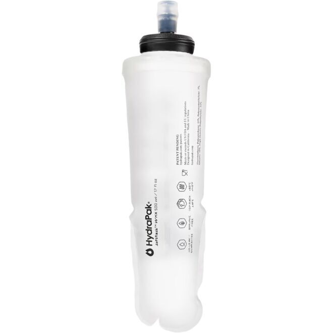 NNormal Water Flask 500ml 透明 折りたたみボトル