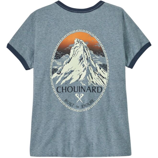 Patagonia W's Chouinard Crest Ringer Responsibili-Tee レディース Tシャツ