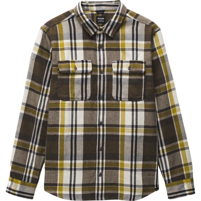 Prana Westbrook Flannel Shirt メンズ スリムフィット シャツ
