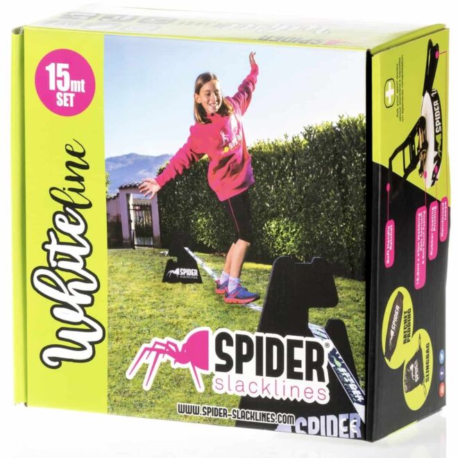 Spider Slacklines Line 白 15 スラックライン