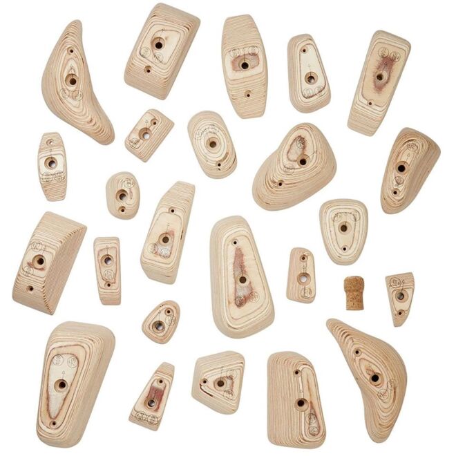 Moon Wood Holds Set C 24 クライミングホールド