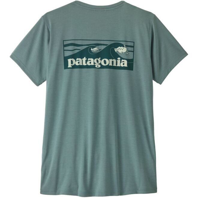 Patagonia W's Cap Cool Daily Shirt - Boardshort Logo レディースシャツ