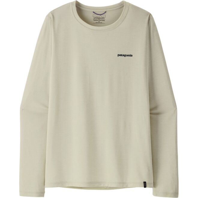 Patagonia W's L/S Cap Cool Daily Shirt - Boardshort Logo レディースシャツ