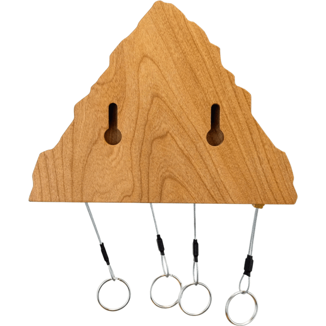 YY Vertical Key Holder - Everest Edition クライミング用ダイス付きキーホルダー