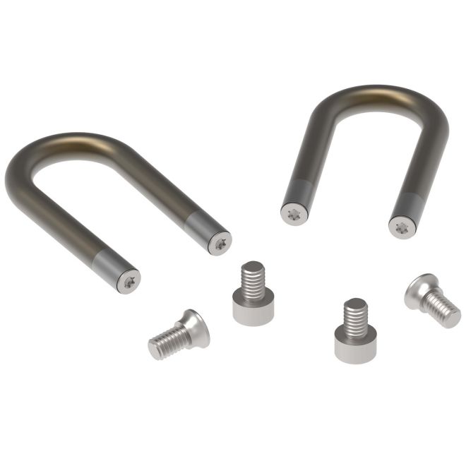 ATK Titanium “U” Spring With Rolling-In System スキー登山用バインディング用