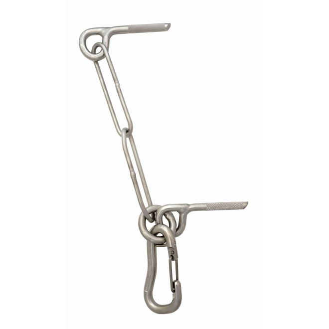 Raumer Gruppo Sosta inox - 2 Superstar + 1 catena + 1 anello + 1 moschettone バージョン マリーナ