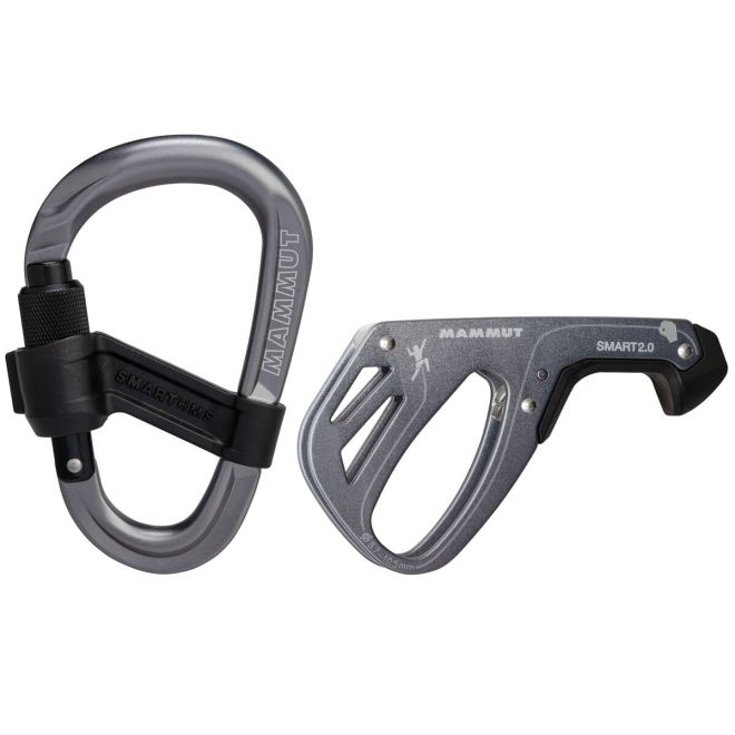 Mammut Smart 2.0 ビレイパッケージ 保護具 + クライミングカラビナ