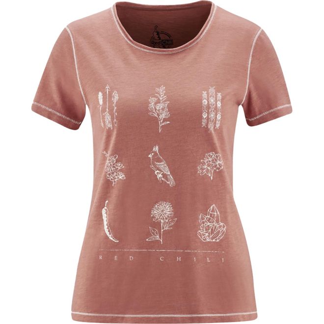 Red Chili Wo Satori T-Shirt レディースTシャツ