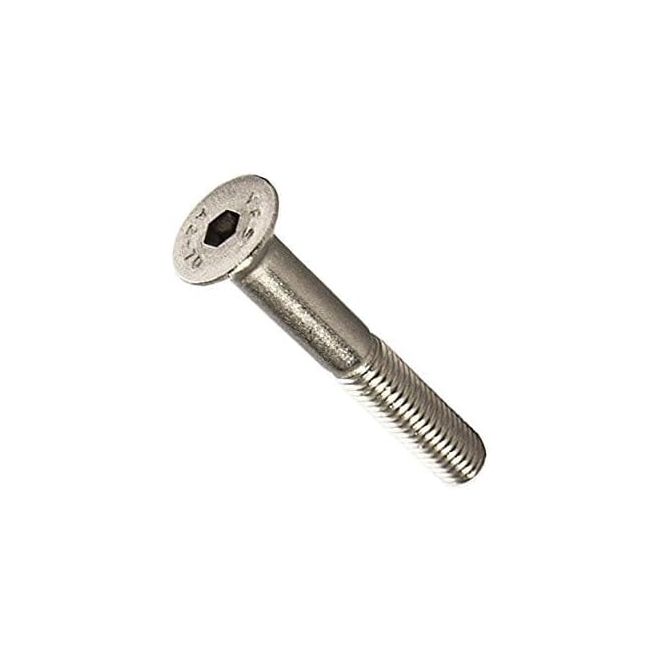 Vite bullone 10 x 70 mm testa svasa per prese arrampicata