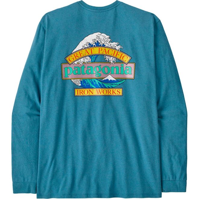 Patagonia M's L/S Great Waves Responsibili-Tee メンズ長袖Tシャツ