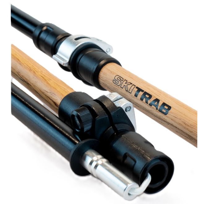 Ski Trab Bormio Compact 3 Pieces 折りたたみトレッキングポール