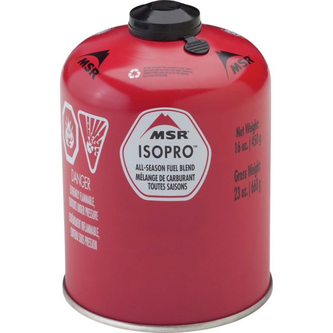 MSR IsoPro Fuel 450g ガスカートリッジ