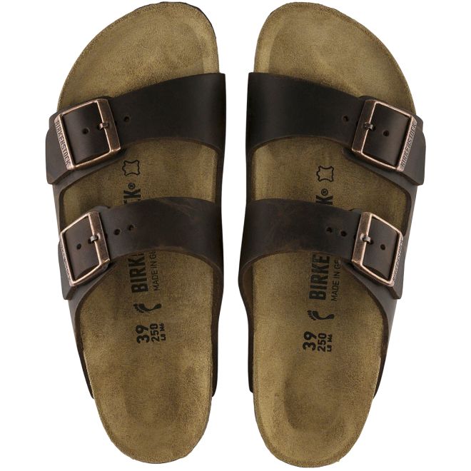 Birkenstock Arizona Natural Oiled Leather サンダル