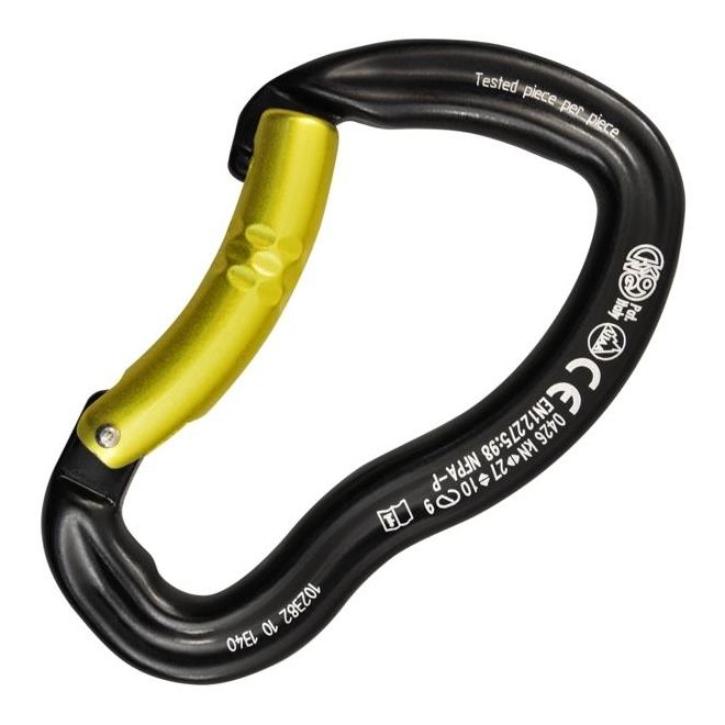 Kong Ergo Bent Gate クライミングカラビナ