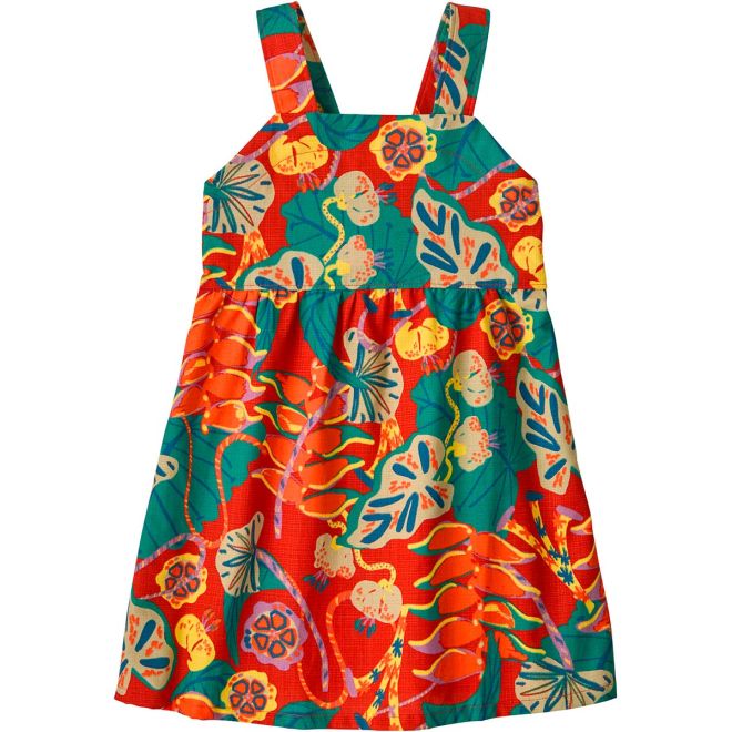Patagonia Baby Tidal Threads Dress 女の子用ドレス