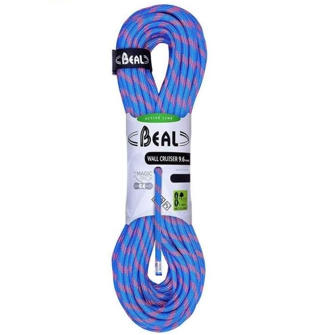 Beal Wall Cruiser 9.6 mm Unicore クライミングロープ