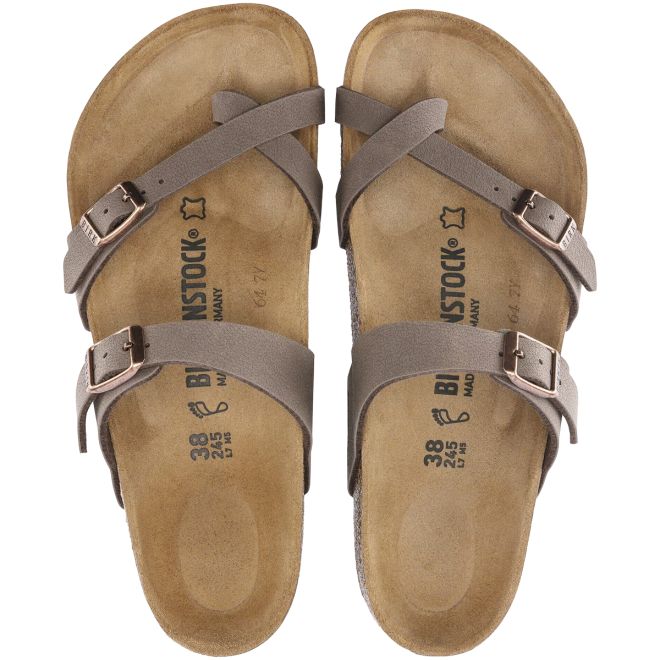 Birkenstock Mayari Birko-Flor Nubuk サンダル