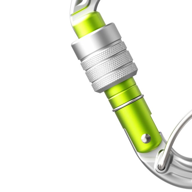 Edelrid HMS Strike Screw FG II クライミングカラビナ