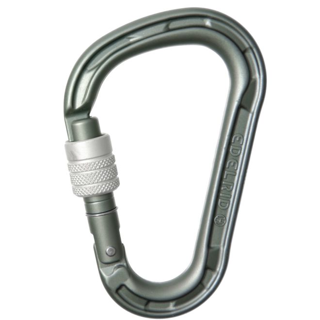 Edelrid HMS Magnum Screw II クライミング用スクリュー付きカラビナ