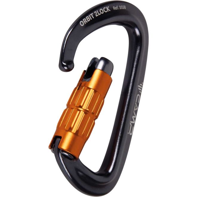 CAMP Orbit 2Lock クライミングカラビナ