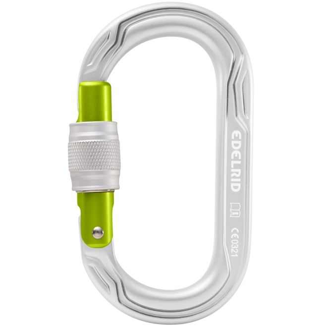 Edelrid Oval Power 2500 Screw II カラビナ