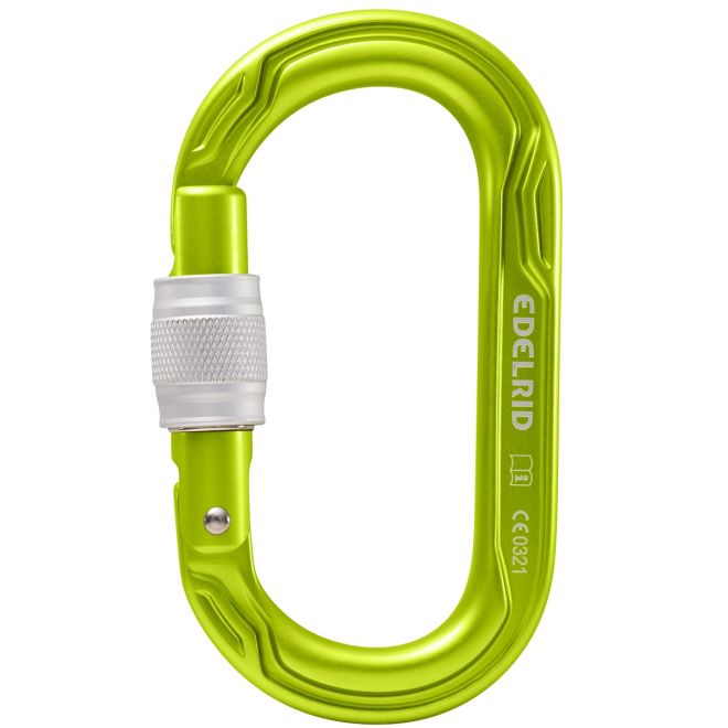 Edelrid Oval Power 2500 Screw II カラビナ