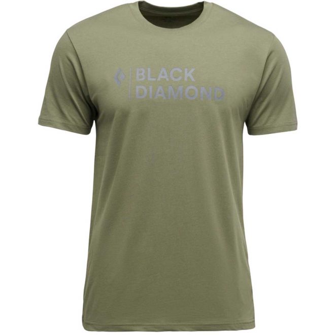 Black Diamond Mini Stacked メンズ Tシャツ