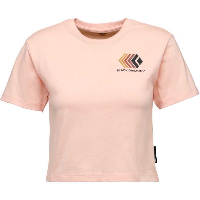 BD Black Diamond W Faded Crop Tee レディース Tシャツ