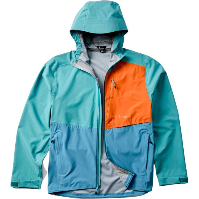 Cotopaxi Impermeo 3L フード付きシェルジャケット メンズ ハードシェルジャケット