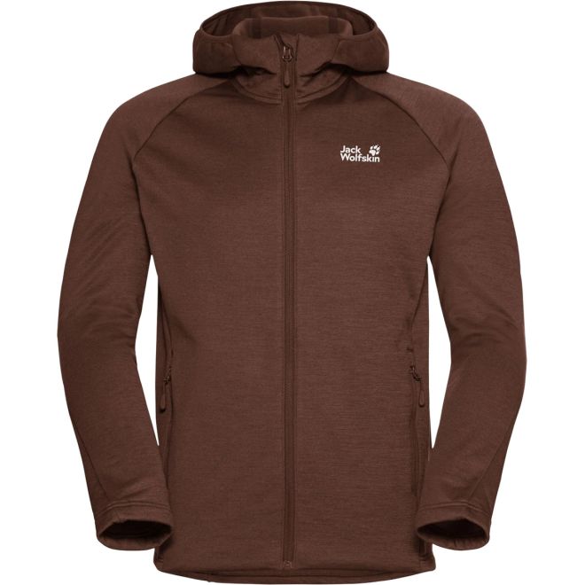 Jack Wolfskin Peak District Hooded Fz M パイルジャケット 男性