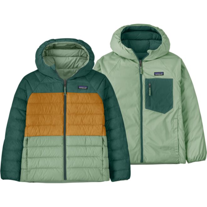 Patagonia Kids' Reversible Down Sweater Hoody 子供用ジャケット