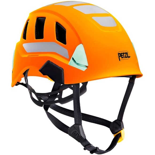 Petzl Strato Vent Hi-Viz 高所作業および救助用ヘルメット