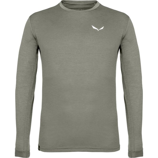 SALEWA Puez Melange Dry M L/S Tee メンズ長袖シャツ