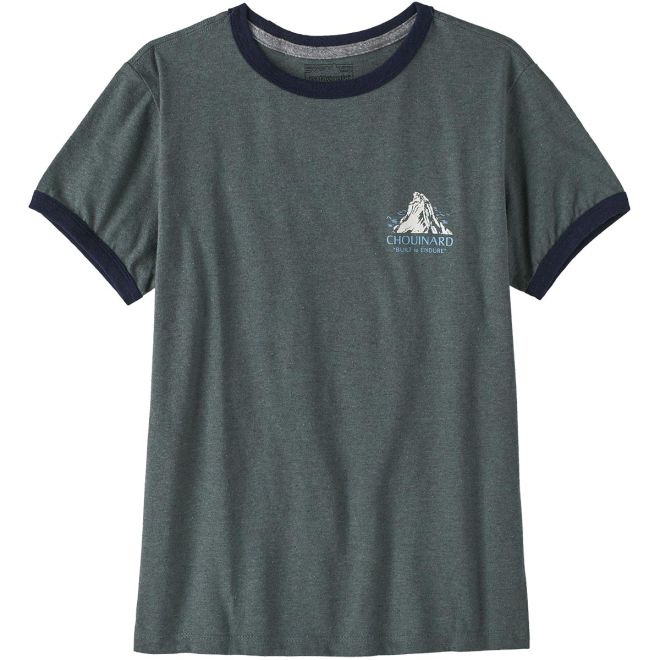Patagonia W's Chouinard Crest Ringer Responsibili-Tee レディース Tシャツ