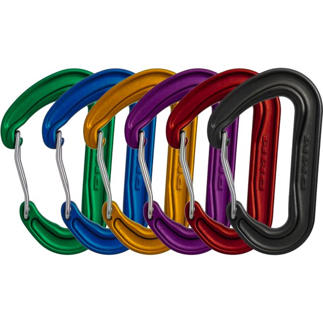 DMM Wisp Colour Pack 6 セット クライミング カラビナ