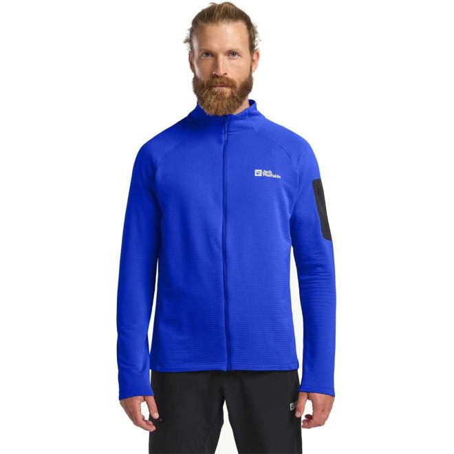 Jack Wolfskin Prelight Fz M テクニカルパイルジャケット 男性