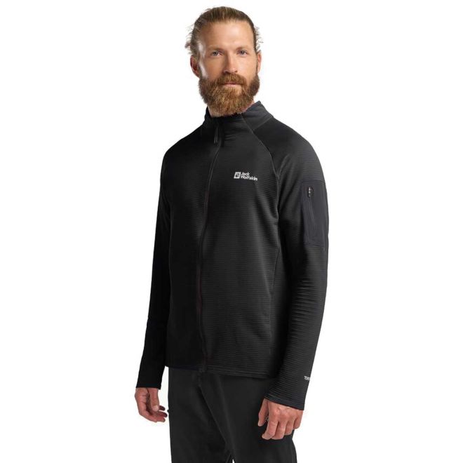 Jack Wolfskin Prelight Fz M テクニカルパイルジャケット 男性