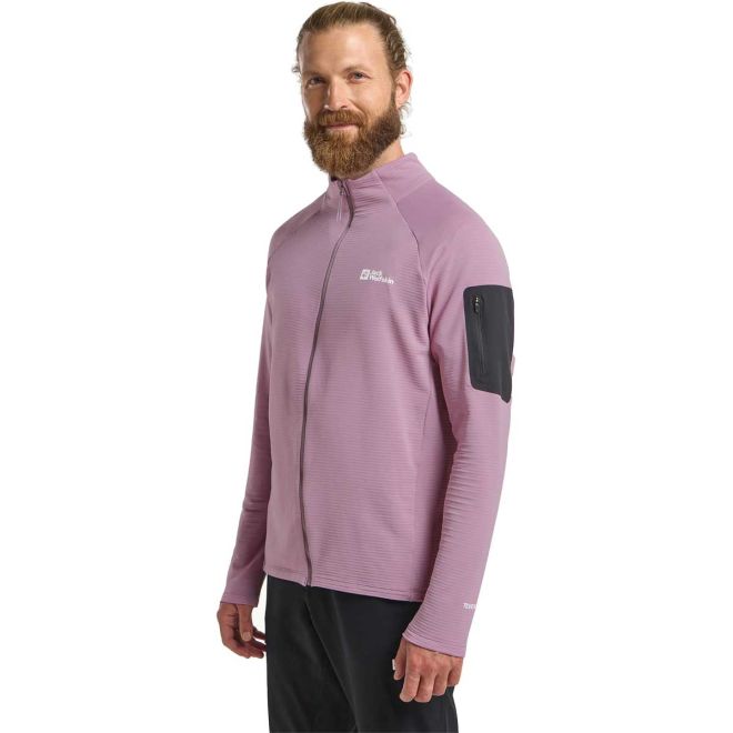 Jack Wolfskin Prelight Fz M テクニカルパイルジャケット 男性