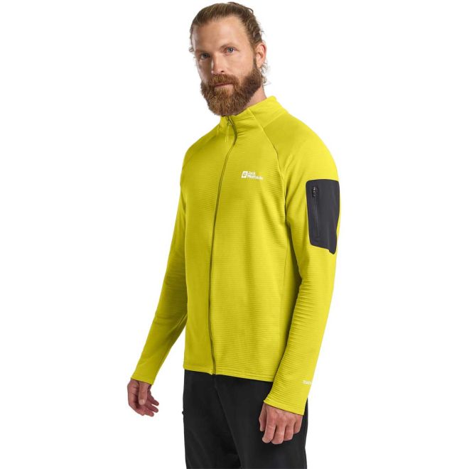 Jack Wolfskin Prelight Fz M テクニカルパイルジャケット 男性