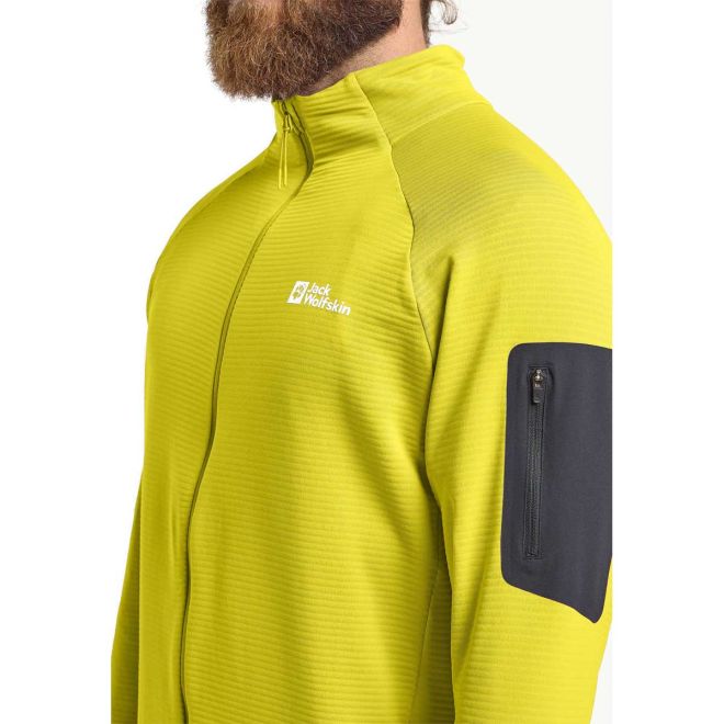 Jack Wolfskin Prelight Fz M テクニカルパイルジャケット 男性