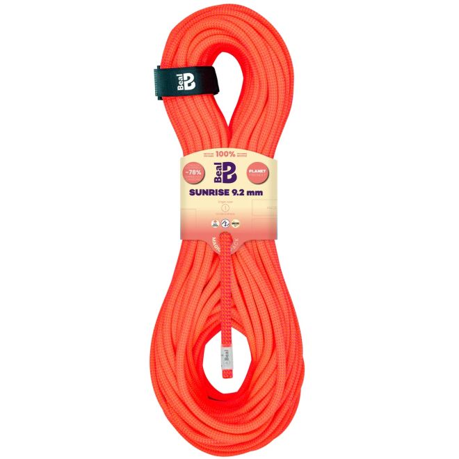 Beal Sunrise 9.2 mm Unicore Dry Cover クライミングロープ