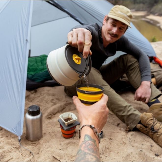 Sea To Summit Frontier Ultralight Collapsible Kettle キャンプ用ケトル