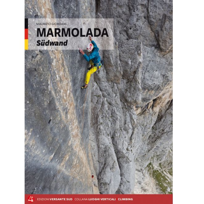 Versante Sud Marmolada Südwand ドイツ語のクライミングガイド