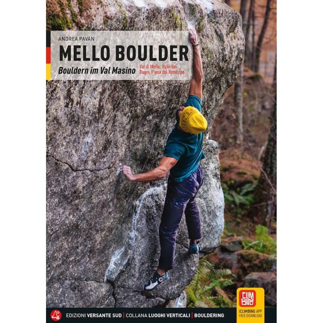 Versante Sud Mello Boulder ドイツ版 クライミングガイド