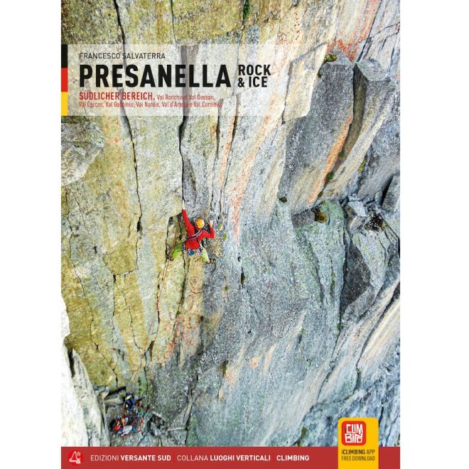 Versante Sud Presanella Rock & Ice ドイツ語のクライミングガイド