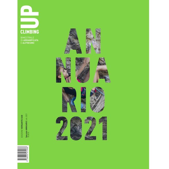 Versante Sud Up Climbing Annuario 2021 クライミング 雑誌 アルピニズム