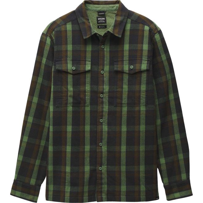 Prana Copper Skies Lined Flannel メンズ長袖シャツ