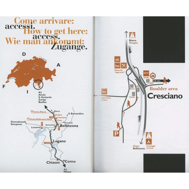 Ticino Boulder Cresciano Boulder 2023 ボルダリング ガイド アルパイン