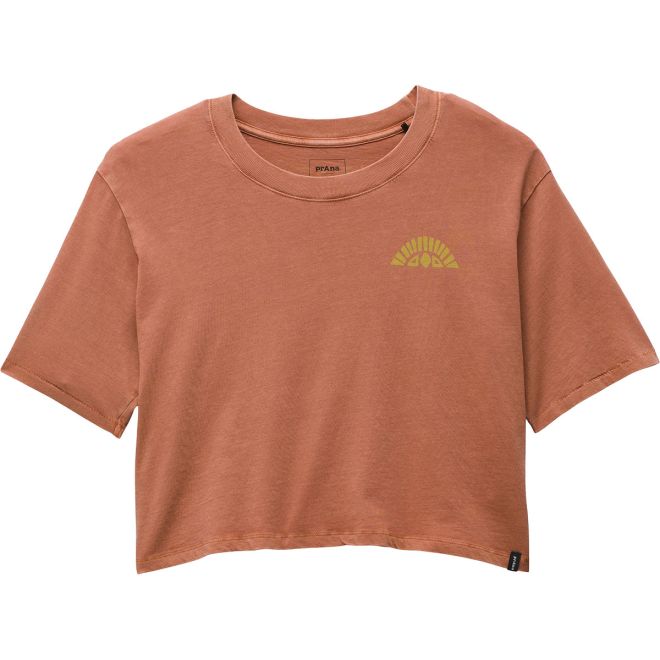 Prana Everyday Graphic Crop tee レディース Tシャツ